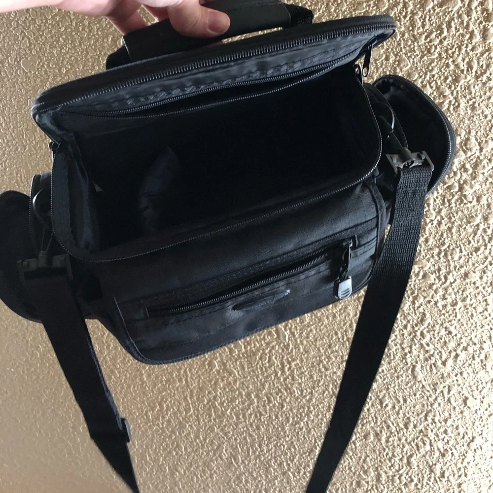Samsonite Black Compact Camera Bag Vintage